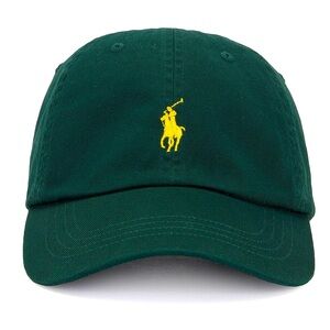 Polo Ralph Lauren Baseball Cap NWOT, in Hunt Club Green with yellow horse